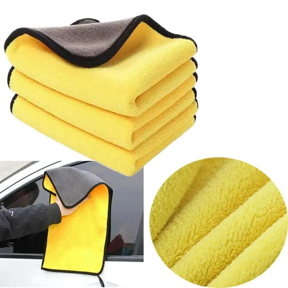 1/10 pièces Serviette microfib - Microfiber Car Drying Towel Super Absorbent avis et prix