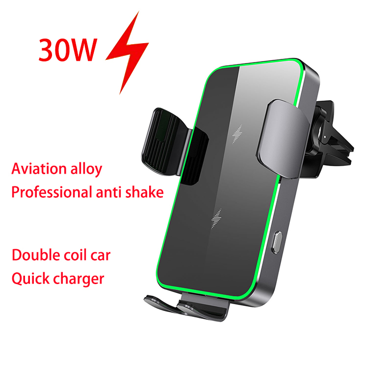 Support de téléphone portable  - Wireless Car Charger Mount Fast Charging avis et prix