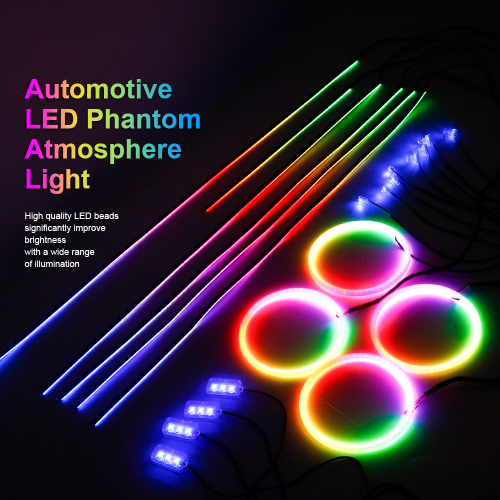 Bande LED acrylique d'éclairag - Led Ambient Interior Car Lights App Control avis et prix
