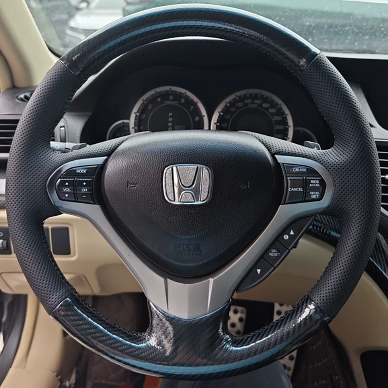 Housse de volant de voiture en - Car Steering Wheel Cover Anti Slip Breathable avis et prix