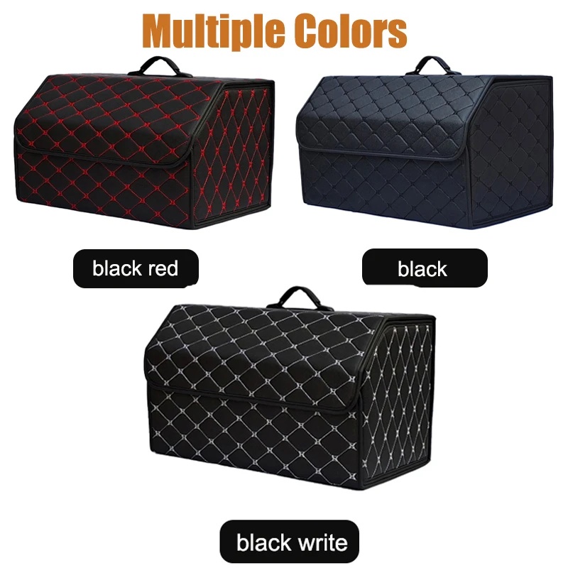 Organisateur de coffre de voit - Car Trunk Organizer Foldable Storage Box avis et prix