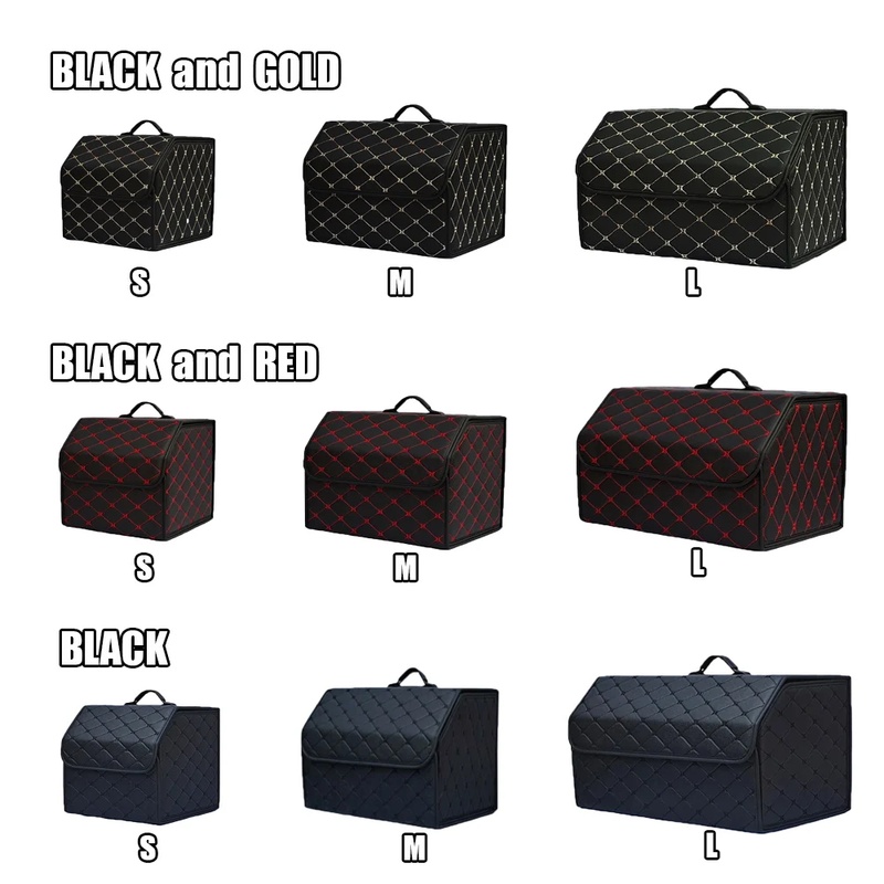 Organisateur de coffre de voit - Car Trunk Organizer Foldable Storage Box avis et prix