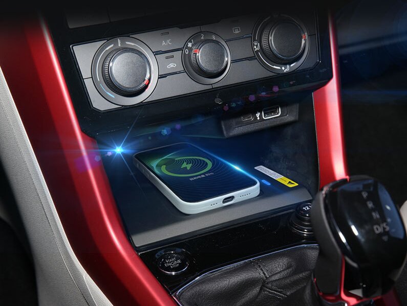 Support de chargeur de télépho - Wireless Car Charger Mount Fast Charging avis et prix