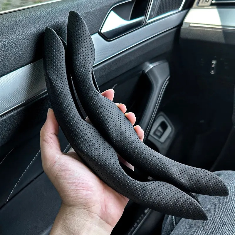 2 pièces, housse universelle r - Car Steering Wheel Cover Anti Slip Breathable avis et prix
