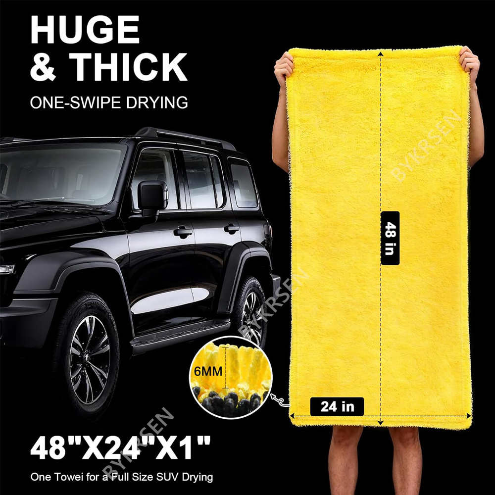 Serviette en microfibre pour v - Microfiber Car Drying Towel Super Absorbent avis et prix