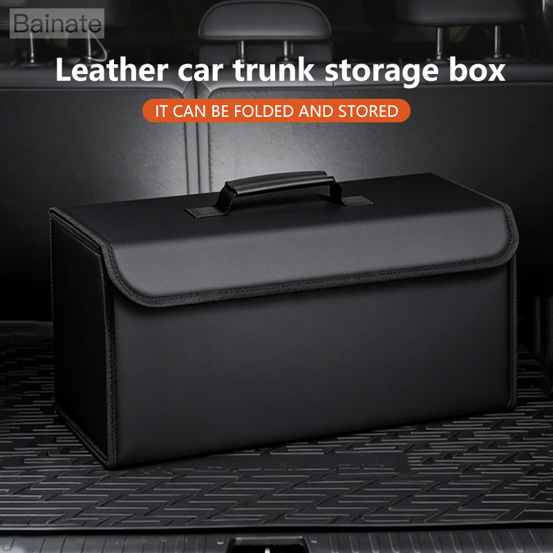 Organisateur de coffre de voit - Car Trunk Organizer Foldable Storage Box avis et prix
