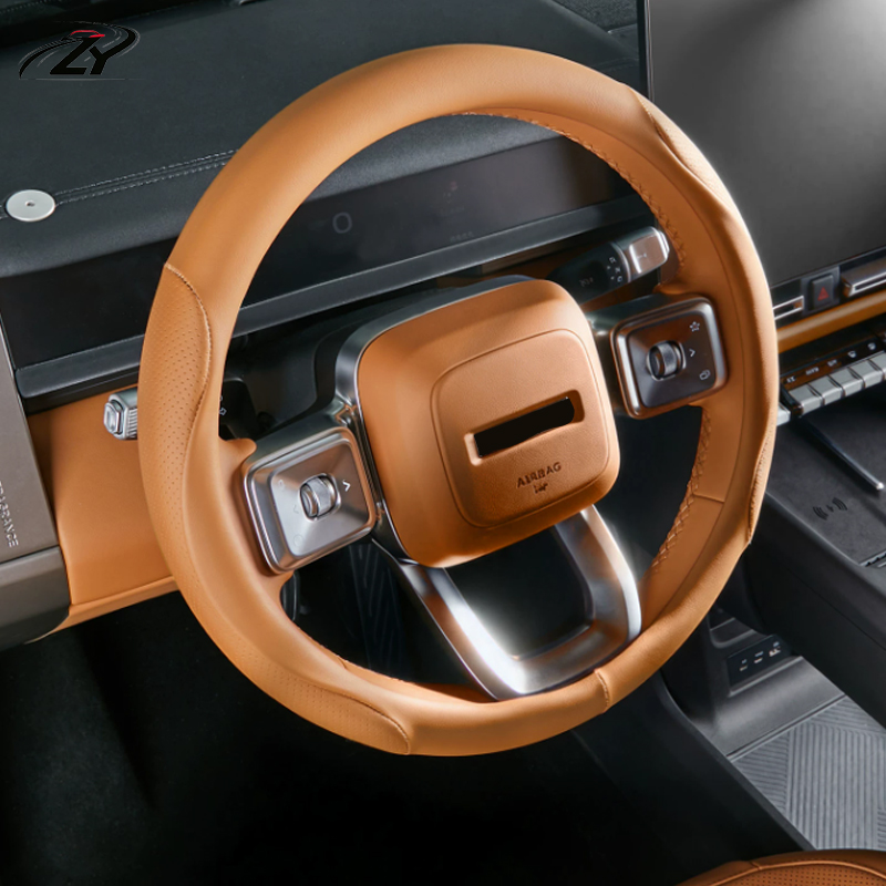 Pour Chery ICAR V27 ICAUR V27  - Car Steering Wheel Cover Anti Slip Breathable avis et prix